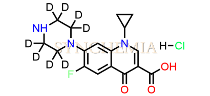 Ciprofloxacin D8 Hydrochloride
