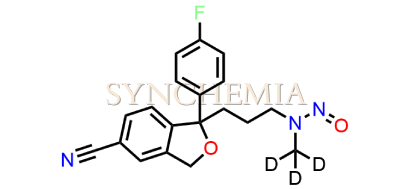N-Nitroso N-Desmethyl Citalopram D3