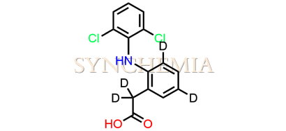 Diclofenac D4 (Possibility 2)