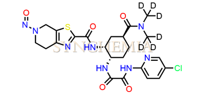 N-Nitroso Desmethyl Edoxaban D6
