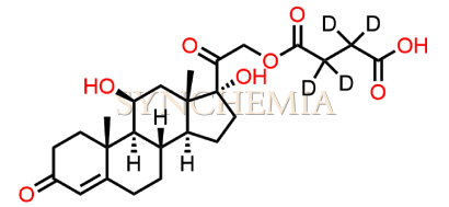Hydrocortisone Hemisuccinate D4