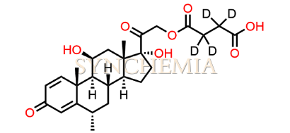 Methylprednisolone 21-Hemisuccinate D4