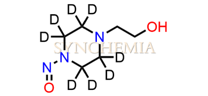 N-Nitroso Hydroxyethyl Piperazine-D8