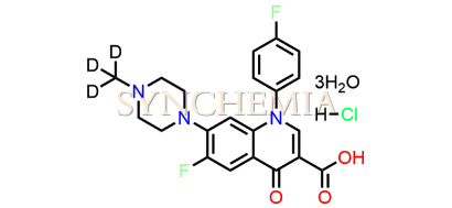 Difloxacin-d3 Hydrochloride Trihydrate